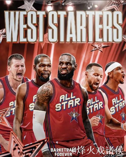 NBA2025全明星首发阵容公布：詹杜库再度联手